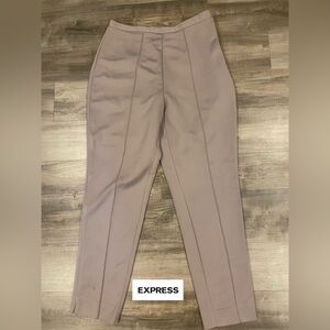 Vintage 90s Express Tricot High Waist Tapered Dress Pants - 13/14